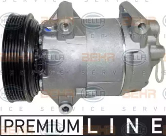 Кондиционер BEHR/HELLA для NISSAN ALMERA II Hatchback (N16) 1.5 dCi