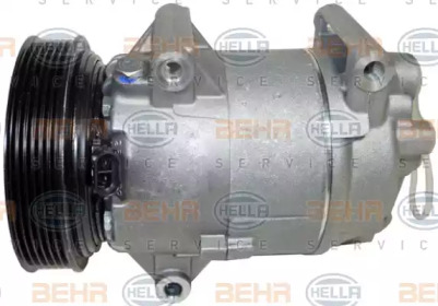 Кондиционер BEHR/HELLA для NISSAN ALMERA II Hatchback (N16) 1.5 dCi