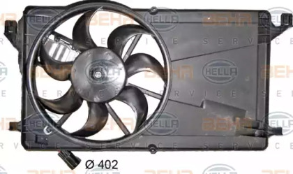 Система охлаждения BEHR/HELLA для VOLVO C30 1.6 D2