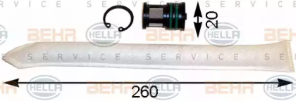 Кондиционер BEHR/HELLA для HONDA JAZZ II (GD_, GE3, GE2) 1.2 i-DSI (GD5, GE2)