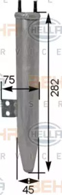 Кондиционер BEHR/HELLA для KIA SORENTO I (JC) 2.4