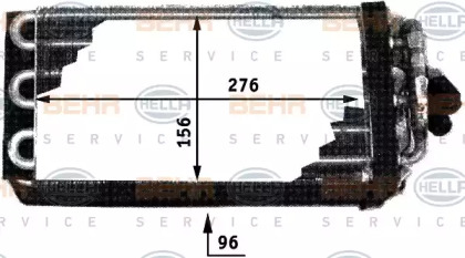 Кондиционер BEHR/HELLA для BMW 3 (E30) M3 2.3