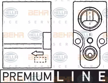 Кондиционер BEHR/HELLA для NISSAN INTERSTAR Фургон (X70) dCi 140