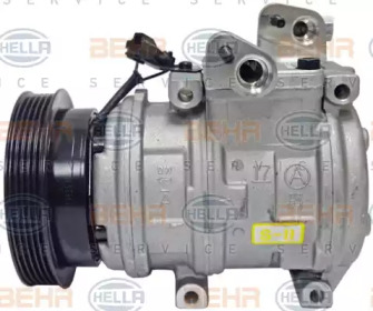 Кондиционер BEHR/HELLA для KIA SORENTO I (JC) 2.4