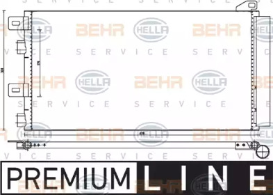 Кондиционер BEHR/HELLA для MINI MINI Кабриолет (R52) Cooper