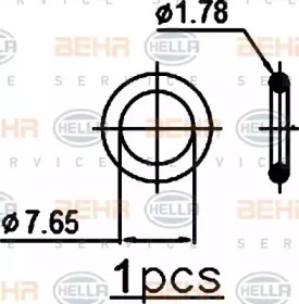 Конденсатор BEHR/HELLA для CHEVROLET CRUZE Хэтчбек (J305) 1.6
