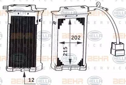 Отопление и вентиляция BEHR/HELLA для NISSAN INTERSTAR Фургон (X70) dCi 120