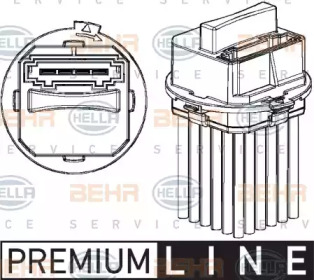 Отопление и вентиляция BEHR/HELLA для VW CRAFTER 30-50 c бортовой платформой/ходовая часть (2F_) 2.5 TDI
