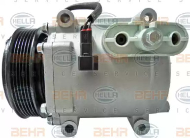 Кондиционер BEHR/HELLA для FORD FIESTA VI Van 1.4 TDCi