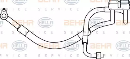 Кондиционер BEHR/HELLA для FORD MONDEO III Turnier (BWY) 2.5 V6 24V