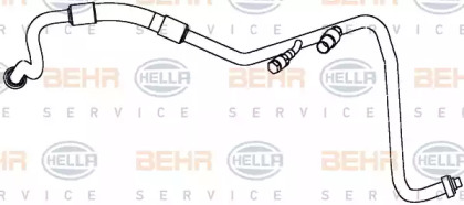 Шланги / провода BEHR/HELLA для FORD FOCUS II Кабриолет 1.6