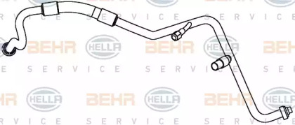 Шланги / провода BEHR/HELLA для FORD FOCUS II Кабриолет 1.6