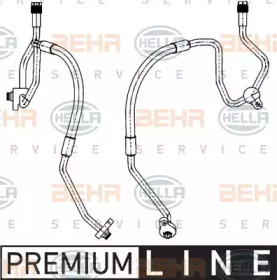 Кондиционер BEHR/HELLA для FORD MONDEO IV Turnier (BA7) 2.5