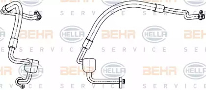 Кондиционер BEHR/HELLA для FORD MONDEO IV Turnier (BA7) 2.0 TDCi