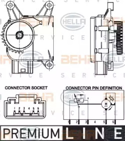 Кондиционер BEHR/HELLA для VW POLO (6R, 6C) 1.4 BiFuel