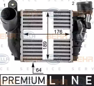 Система нагнетания воздуха BEHR/HELLA для VW BORA Variant (1J6) 1.9 TDI 4motion