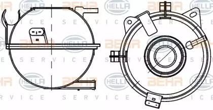 Расширительный бачок BEHR/HELLA для VW GOLF VI (5K1) 1.6