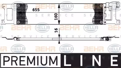 Масляный радиатор BEHR/HELLA для VW MULTIVAN V (7HM, 7HN, 7HF, 7EF, 7EM, 7EN) 3.2 V6