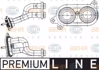 Отопление и вентиляция BEHR/HELLA для BMW 3 Compact (E36) 318 ti