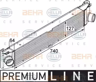 Система нагнетания воздуха BEHR/HELLA для PEUGEOT BOXER c бортовой платформой/ходовая часть 2.2 HDi 110