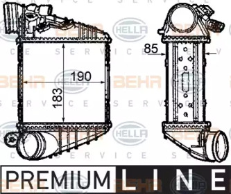 Система нагнетания воздуха BEHR/HELLA для VW BORA Variant (1J6) 1.9 TDI
