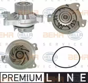 Водяной насос BEHR/HELLA для VW CRAFTER 30-50 c бортовой платформой/ходовая часть (2F_) 2.5 TDI