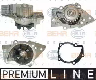 Водяной насос / прокладка BEHR/HELLA для PEUGEOT BOXER автобус (244, Z_) 2.0 HDi
