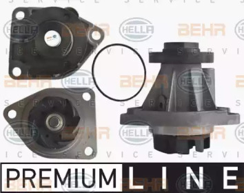 Водяной насос BEHR/HELLA для SAAB 900 II Кабриолет 2.5 -24 V6