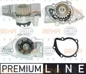 Водяной насос BEHR/HELLA для PEUGEOT 405 I (15B) 1.9 SPort MI-16 4x4