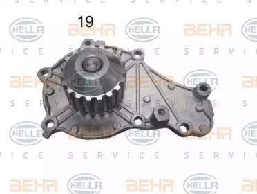 Водяной насос BEHR/HELLA для PEUGEOT 308 SW II 1.6 HDi 92