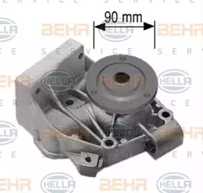 Водяной насос BEHR/HELLA для FIAT DUCATO c бортовой платформой/ходовая часть (230_) 2.5 TDI
