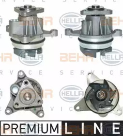 Водяной насос / прокладка BEHR/HELLA для MAZDA 3 (BK) 2.3 MPS Turbo