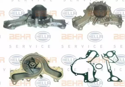 Водяной насос / прокладка BEHR/HELLA для MITSUBISHI SPACE WAGON (D0_V/W) 2.0 4WD (D08W)