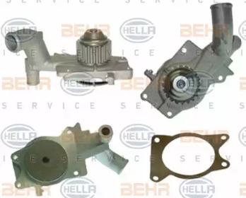 Водяной насос BEHR/HELLA для FORD ESCORT III Кабриолет (ALD) 1.6 i