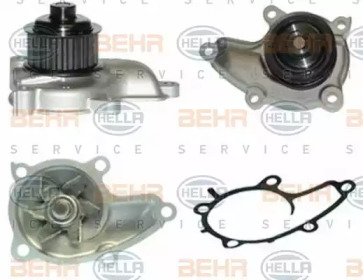 Водяной насос BEHR/HELLA для NISSAN SUNNY III Фургон (Y10) 1.7 D