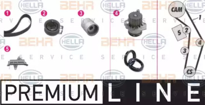 Ремень ГРМ / комплект BEHR/HELLA для VW BORA Variant (1J6) 1.9 TDI 4motion