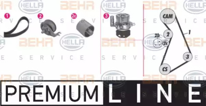 Ремень ГРМ / комплект BEHR/HELLA для VW BORA Variant (1J6) 1.8 4motion