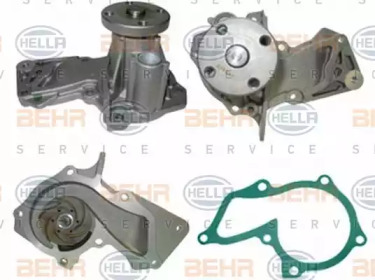 Водяной насос BEHR/HELLA для FORD KUGA II (DM2) 1.6 EcoBoost 4x4