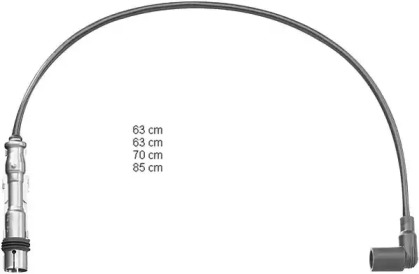 Система зажигания / накаливания BERU для VW POLO (6N2) 1.4