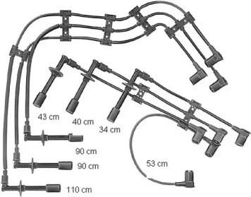 Система зажигания / накаливания BERU для PORSCHE 911 3.2 SC Carrera