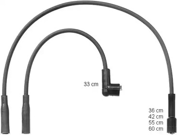 Система зажигания / накаливания BERU для FIAT PANDA (141_) 1000 4x4