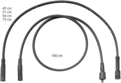 Система зажигания / накаливания BERU для FIAT PANDA (141_) 1100 Trekking 4x4