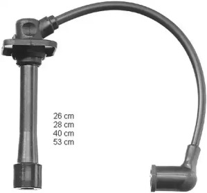 Свечной кабель / соединительные элементы BERU для MAZDA 323 S VI (BJ) 1.9 16V