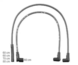 Свечной кабель / соединительные элементы BERU для FORD SIERRA Хэтчбек (GBC) 2.0 i