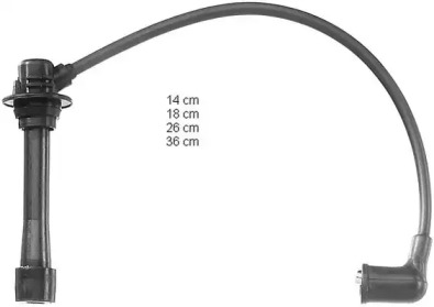 Система зажигания / накаливания BERU для MAZDA MX-5 I (NA) 1.8