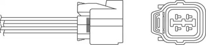 Датчик / зонд BERU для HONDA JAZZ II (GD_, GE3, GE2) 1.3 (GD1)