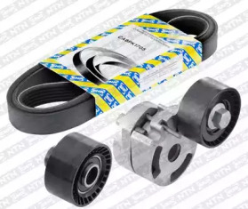 Комплект ручейковых ремней SNR для MAZDA 2 (DY) 1.4 CD