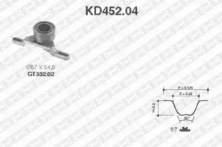 Запчасти для ТО SNR для FORD FIESTA III (GFJ) 1.6