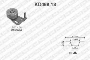Ремень ГРМ / комплект SNR для NISSAN PRAIRIE (M10, NM10) 1.8 SGL (M10)
