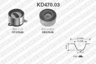Комплект ремней ГРМ SNR для MAZDA 626 III Hatchback (GD) 2.0 12V